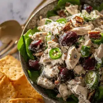 Cherry Jalapeno Chicken Salad