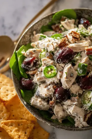 Cherry Jalapeno Chicken Salad