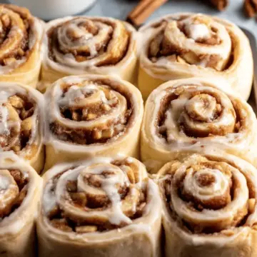Soft-Baked Apple Cinnamon Rolls
