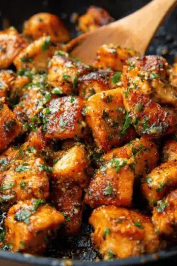 Garlic Butter Chicken Bites