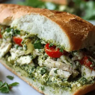 Chicken Pesto Sandwich