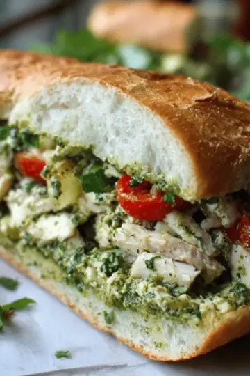 Chicken Pesto Sandwich