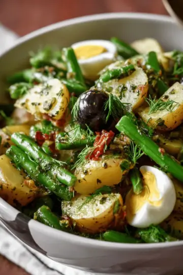 French-Style Potato and Green Bean Salad