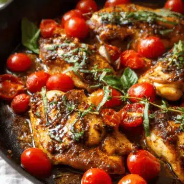 One Pan Balsamic Chicken
