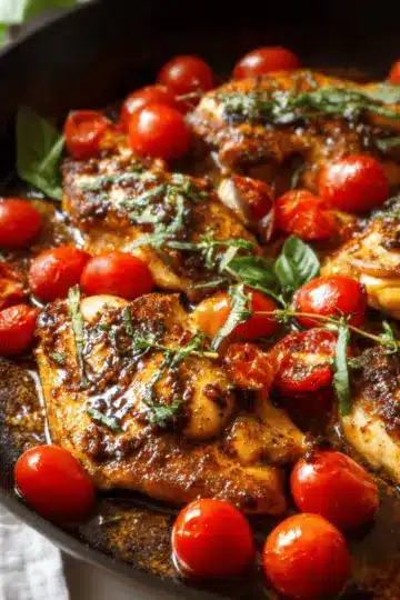One Pan Balsamic Chicken