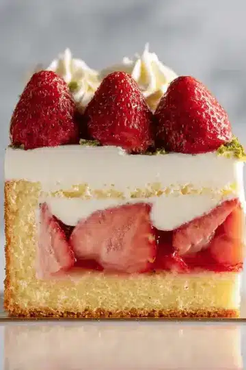 Fraisier Cake