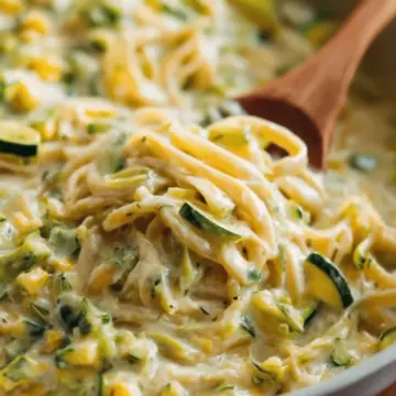 Pasta with Creamy Zucchini Sauce
