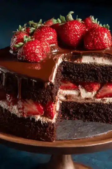 Strawberry Chocolate Cake