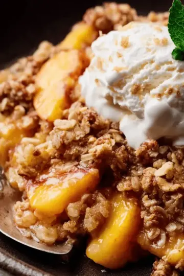 Perfect Peach Crisp: So Easy!