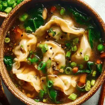 Easy Potsticker Soup Recipe