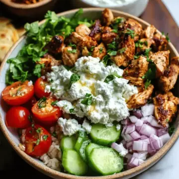 Chicken Gyro Bowls