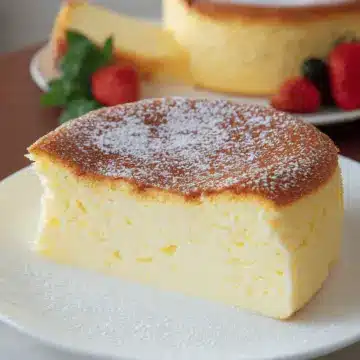 Baked Japanese Cheesecake Recipe by Kat Lieu