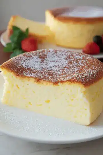Baked Japanese Cheesecake Recipe by Kat Lieu
