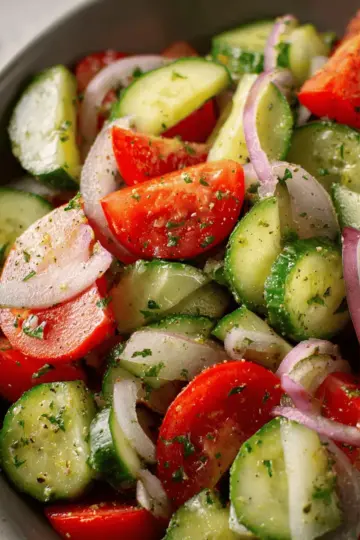 Cucumber Tomato Salad