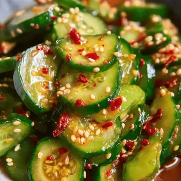 Easy Asian Cucumber Salad