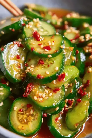 Easy Asian Cucumber Salad