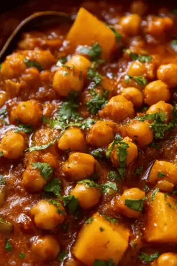 Chickpea and Potato Curry Recipe
