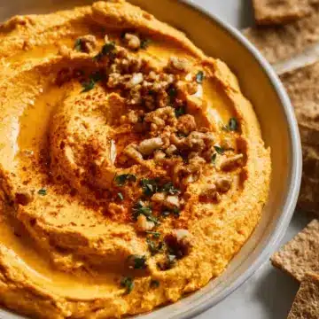 Pumpkin Whipped Feta Dip