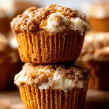 Pumpkin Cream Cheese Muffins