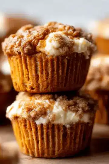 Pumpkin Cream Cheese Muffins