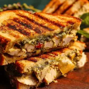 Chicken Pesto Paninis