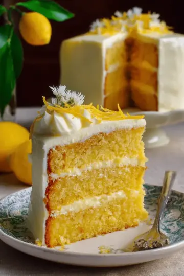 Lemon Velvet Cake