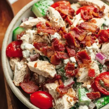Healthy BLT Chicken Salad