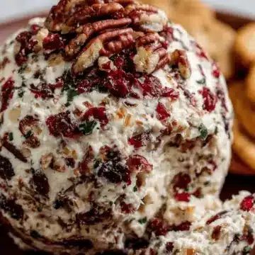 Cranberry Pecan Cheese Ball