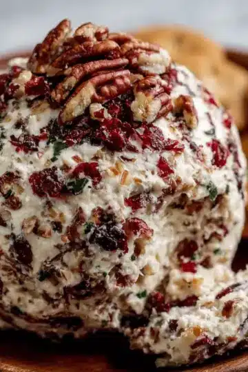 Cranberry Pecan Cheese Ball