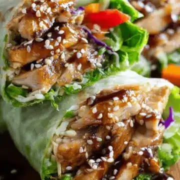 Chicken Teriyaki Wraps