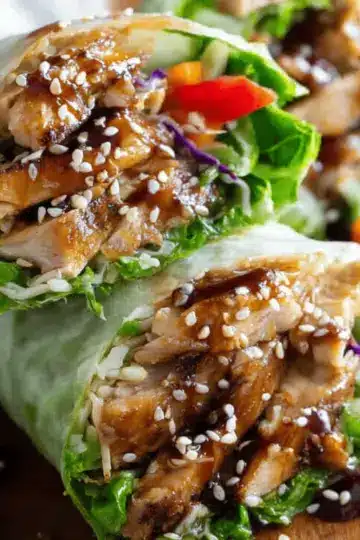 Chicken Teriyaki Wraps