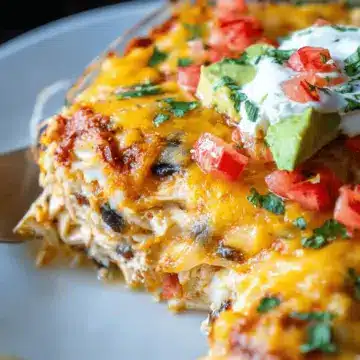Chicken Burrito Casserole