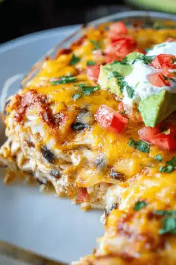 Chicken Burrito Casserole