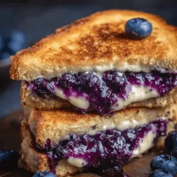 Blueberry Grilled Cheese Sandwich