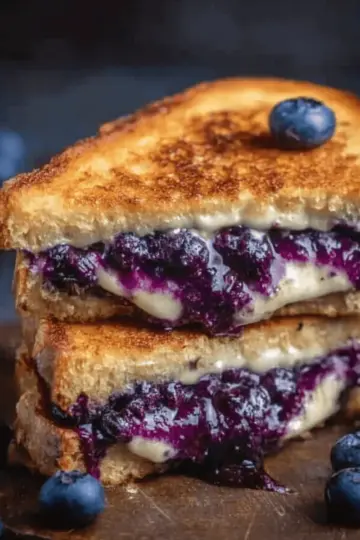 Blueberry Grilled Cheese Sandwich