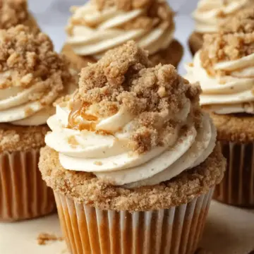 Apple Crumble Cupcakes