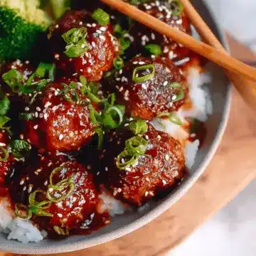 Korean-Inspired Gochujang Meatballs