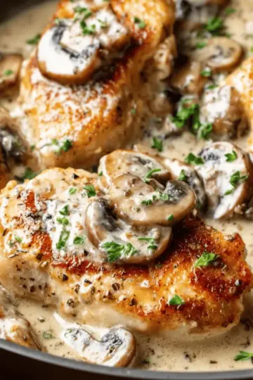 Creamy Mushroom Chicken