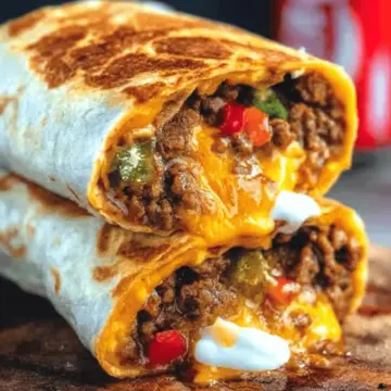 Grilled Cheese Burrito {Taco Bell Copycat}