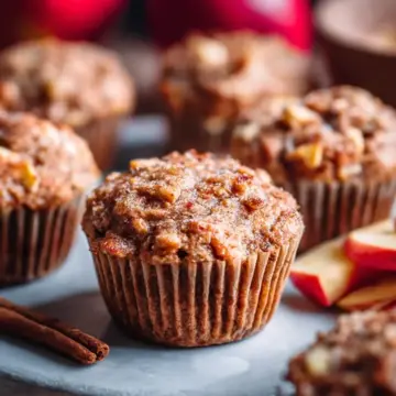 Easy Vegan Apple Muffins