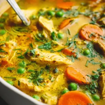 Anti Inflammatory Turmeric Chicken Soup