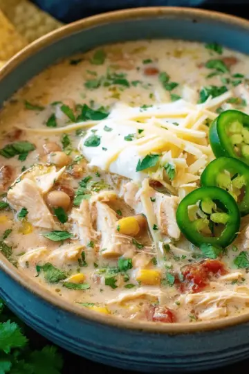 The Best White Chicken Chili