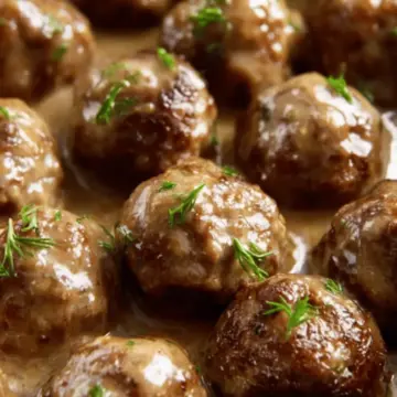 Swedish Meatballs (homemade Ikea Meatballs)