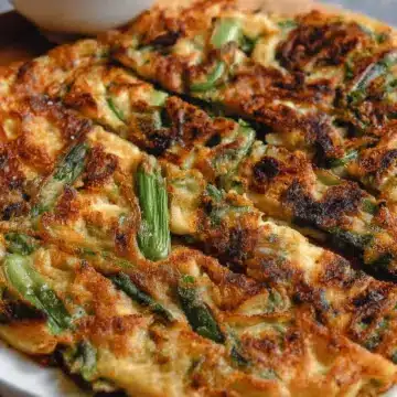 Pajeon (Korean Scallion Pancake)