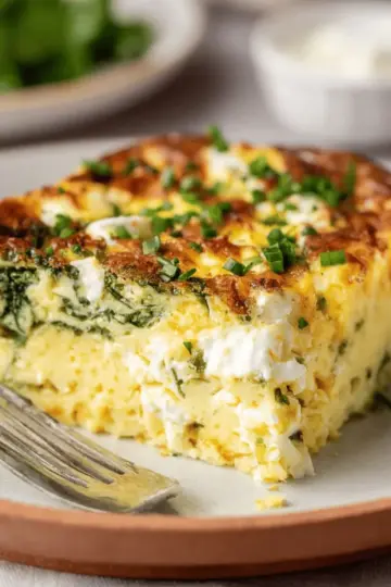 Cottage Cheese Egg Bake