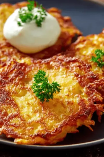 Kartoffelpuffer (German Potato Pancakes)