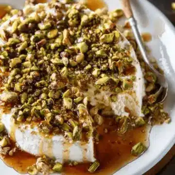 Boursin Appetizer with Pistachios and Honey