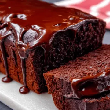 Hot Fudge Brownie Bread