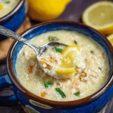 Avgolemono Soup Recipe (Greek Lemon Chicken Soup)