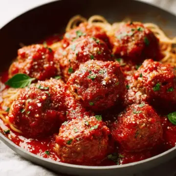 Classic Italian Meatballs (Tender and Juicy!)